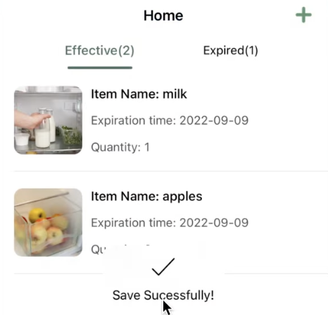 FreshFridge iOS App